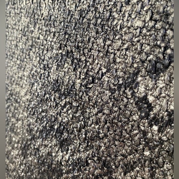 UNCONDITIONAL London Black/Grey Metallic Snakeskin-effect Bomber - Picture 5 of 7